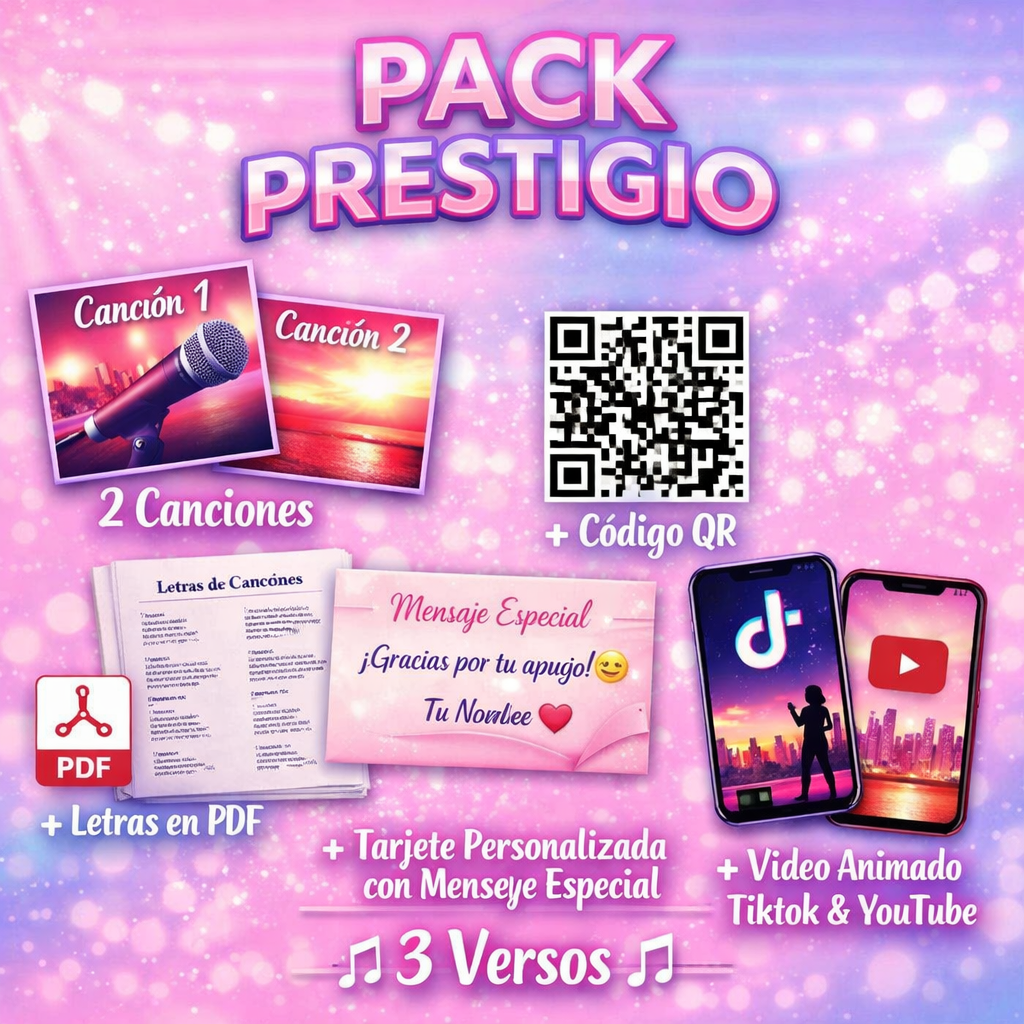 👑 Paquete Prestige - Versos Eternos